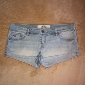 Hollister jean shorts